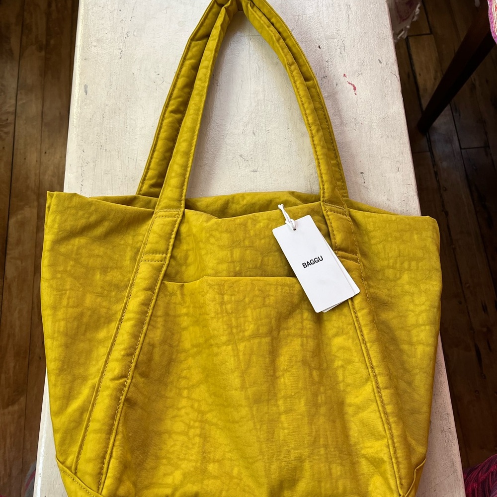 Baggu Lentil Mini Cloud Tote Bag NWT
